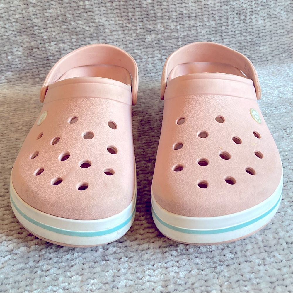 Crocs‎ Classic Clog Slide Sandals Light Pink Women's 10